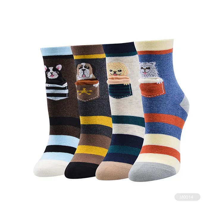 ZJFY- M037 pocket socks pocket crew socks