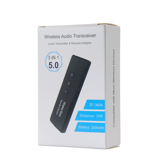 2023 HG Hot Sale Rechargeable Bluetooth Transmitter for TV, Bluetooth Audio Receiver for Car System