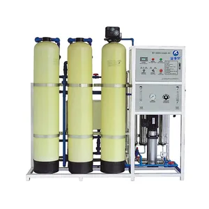 Prezzo di fabbrica 1000LPH 2000LPH UV RO osmosi inversa su piccola scala sistema di filtraggio dell'acqua pura per Purificador De Agua