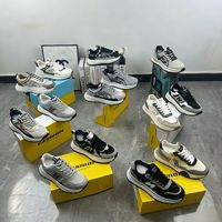 Liquidation de stock d'usine : Baskets décontractées pour hommes, assortiment de tailles variées, vente en gros à prix réduit