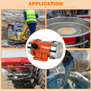 Motor Vibrador Eléctrico Industrial JULANTE MVE60/3 de 380V 50Hz para Mesa Vibradora de Concreto - Product Image 6