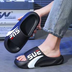 Venta al por mayor Popular de los hombres antideslizante EVA zapatillas de suela gruesa suave y ligero al aire libre de verano <span class=keywords><strong>sandalias</strong></span> de playa para los hombres de China - Product Image 3