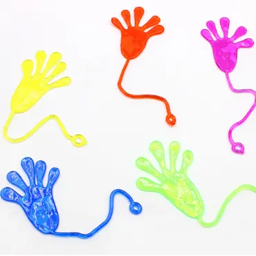 Manufacturers wholesale Fun Toys Sticky Fingers Colorful Sticky Hand Toy