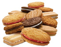 Skywin Deux Voies Crème Biscuit Faisant Sandwich Machine Servo Pile Emballage pour une Production Efficace de Biscuits
