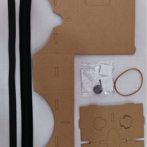 Promosi Olahraga & hiburan VR kardus kacamata Virtual Reality ponsel efek bioskop <span class=keywords><strong>Stereo</strong></span> 3D - Product Image 4