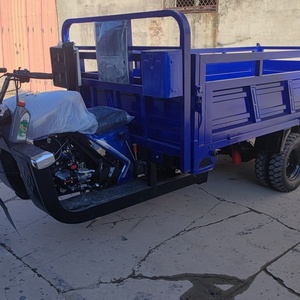 Tricycle de transport motorisé à 9 roues et 2 essieux de 350 cm³ / Tricycle de transport à benne basculante à 9 roues et double essieu arrière de 350 cm³ - Product Image 3