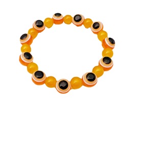 Pulsera de cristal con ojo turco y cuentas sueltas de piedra natural redonda para regalo, origen Yiwu, 21 piezas - Product Image 5