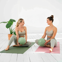 Kit de mobilité Pilates Quadrafit Premium écologique avec ballon, cercle de résistance et bandes de résistance pour femmes, idéal pour les étirements et l'entraînement à domicile
