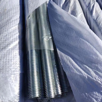 DIN 975 976 Threaded Bar Grade 4.8 Galvanized Carbon Steel GI Stud Threaded Rod Thread Rods