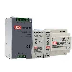 CALT Mingweiレールタイプスイッチング電源DR-45-12V3.5A DC12V10A240Wトランス