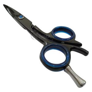 Ciseaux de barbier professionnels avec poignée Dragon, multicolores, meilleur J2 420 acier japonais, outil de coiffure - Product Image 4