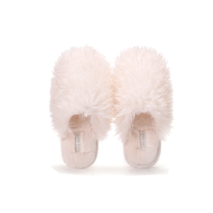Chaussons en fourrure de <span class=keywords><strong>mouton</strong></span> de Mongolie pour femmes, nouvelle conception, fourrure bouclée, antidérapants, pour le printemps et l'automne, vente en gros - Product Image 4