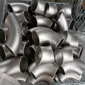 Paslanmaz çelik boru bağlantı parçaları SS304 SS316 SS201 202 304L sıhhi paslanmaz çelik welded kaynaklı dirsek fiyatı