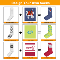 Chaussettes de sport en coton mi-mollet avec logo personnalisé, respirantes et anti-transpiration, pour la course et le basketball, faible MOQ, conception gratuite