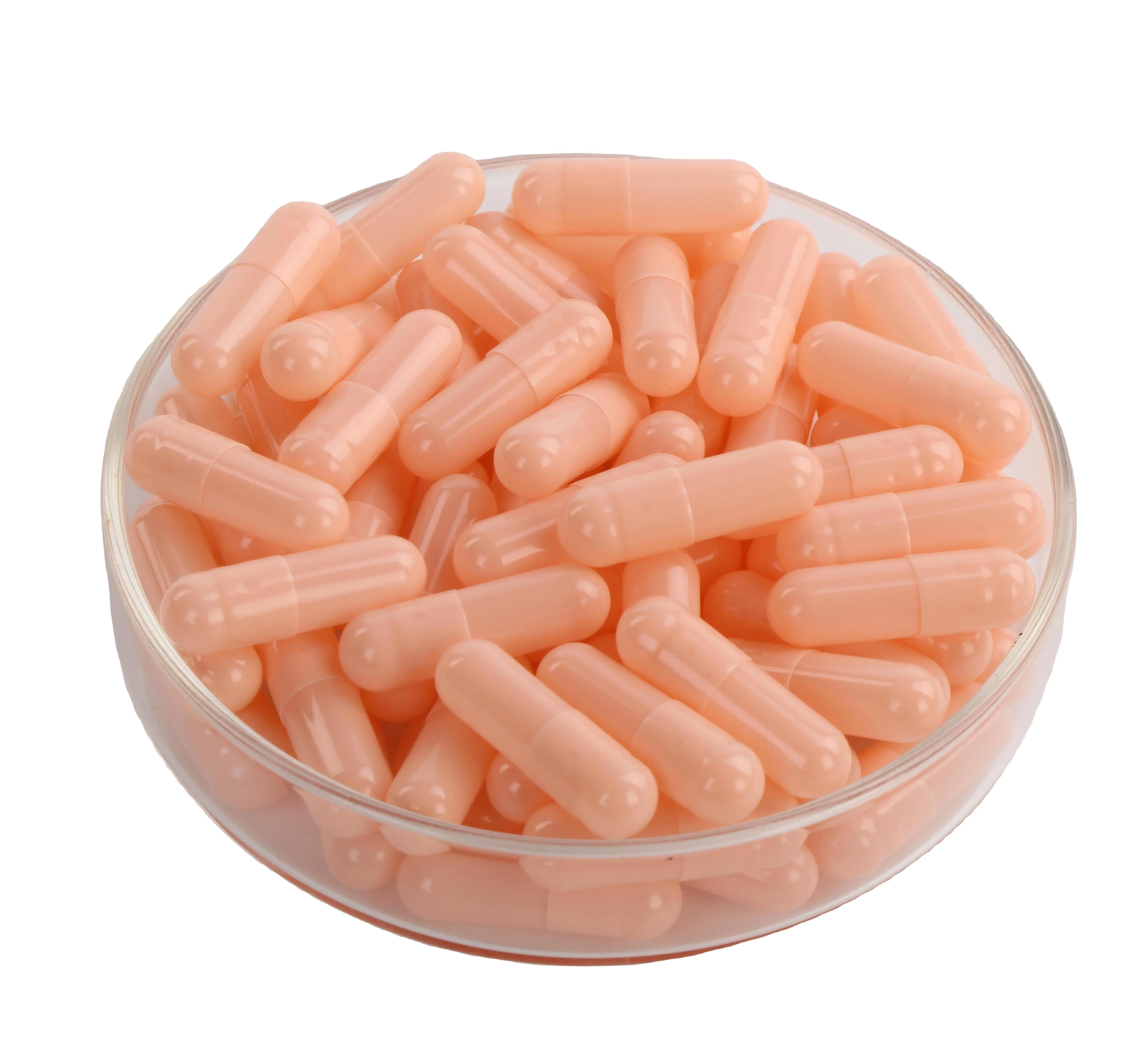 KANGKE qualità farmaceutica 100% colla ossea capsula di gelatina, capsula vuota, capsula di gel, tutte le dimensioni, trasparente, bianco