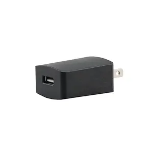 Grosir OEM LOGO US plug pengisi daya dinding usb portabel 5v 2a adaptor daya untuk pengisi daya ponsel