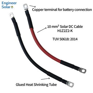 Borne annulaire en cuivre pour câble solaire 10mm² 16mm, extrémités <span class=keywords><strong>de</strong></span> démarreur <span class=keywords><strong>de</strong></span> voiture à un seul conducteur - Product Image 2