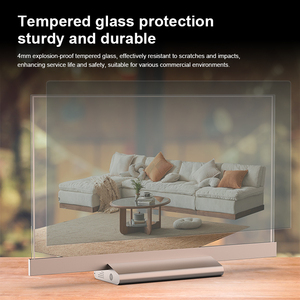 55 inch OLED màn hình trong suốt Máy tính để bàn kỹ thuật số biển màn hình cảm ứng màn hình hiển thị không khung thông minh TV - Product Image 6