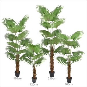 Vente en gros d'usine, plante artificielle en pot, palmier tropical simulé, arbre artificiel pour la décoration <span class=keywords><strong>de</strong></span> jardin - Product Image 3
