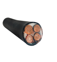 Cable eléctrico de alimentación de calibre 350mm Thhn #8 #12 resistente al fuego sin apantallar