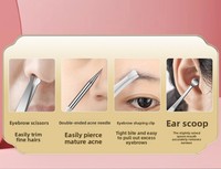 Ensemble classique personnalisé de 21 pièces, pinces à ongles et pinces à bec d'aigle, ensemble complet pour les services de beauté et de manucure