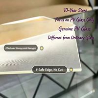 3.2mm ultra White Embossed Tempered Glass Solar Panel, Photovoltaic Module, New and Customizable Power Generation Panel