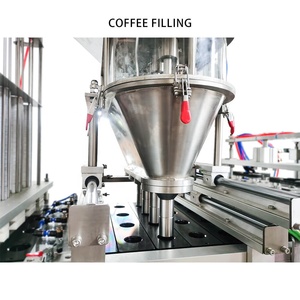 Machine de remplissage et de scellage automatique à grande vitesse pour capsules de café compatibles Nespresso en aluminium, machine de conditionnement en cartons, la meilleure de Chine - Product Image 2