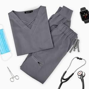 Wholesale Nurse Uniform Sets Personalized Soft Spandex Fabric Scrubs <b>Suits</b> Anti-Wrinkle Hospital Uniforms Women <b>Suit</b> Spa Uniform - Product Image 6
