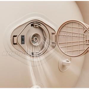 Sofá cama inflable de PVC para coche, diseño moderno y plegable, para uso en sala de estar, coche, camping, hotel y dormitorio. - Product Image 5