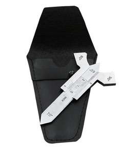 Jauge de soudage de haute précision de qualité industrielle 0-20mm | Outil de mesure en acier inoxydable pour la fabrication et la réparation des métaux - Product Image 6