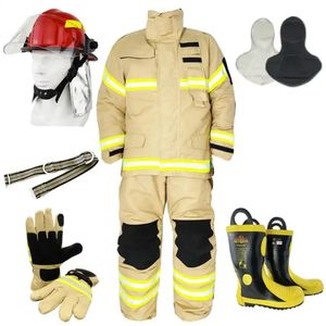 Costume anti-feu Offre Spéciale costume de lutte contre l'incendie EN469 vêtements de pompier ignifuges - Product Image 4