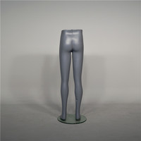 Maniquí de Medio Cuerpo Masculino de Estilo Europeo, Material FRP, Económico, con Pose de Pie y Soporte de Exhibición para Ropa