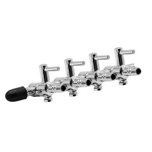 4mm para gas oxígeno <span class=keywords><strong>CO2</strong></span> Flujo de regulador de presión o la bomba de aire de acuario 2 de control de flujo de aire Válvula de 3way 4way 5way - Product Image 1