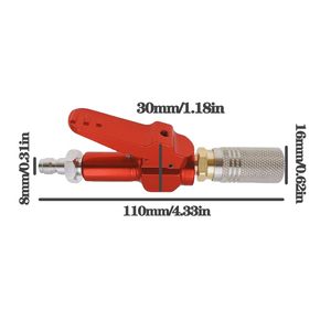 Conector de Inflado Rápido de 300 Bar, Adaptador de Llenado con Conector Macho de 8 mm y Conector Hembra de 1/8 BSPP - Product Image 4