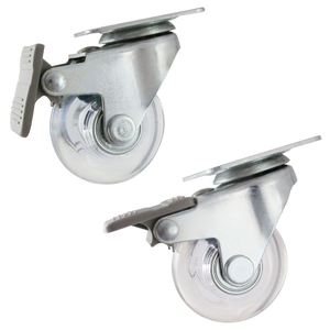 Roulette de 2 pouces non pivotante - Product Image 3