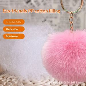 Colorful Pom Poms Keychains Fluffy Ball Party Gifts Bulk Pink <b>Backpack</b> Charms Accessory for Women Handbag Tote Bag Pendant <b>Purse</b> - Product Image 4
