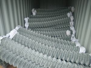 Galvanized Iron Wire Chain Link Mesh Security <b>Fence</b> Durable Easily Assembled Welded Construction Perimeter Protection YZW Brand - Product Image 5