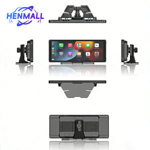 Henmall  Lecteur DVD de voiture portable 10,26 pouces avec navigation GPS, prise en charge de Carplay et Android Auto, Bluetooth intégré - Product Image 3