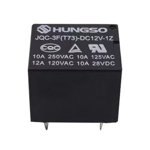 Hungso JQC-3F T73 5pin 5V / 6V / 9V / 12V / 24V 10A thu nhỏ PCB 4pin đường khối tiếp sức - Product Image 2