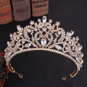 <span class=keywords><strong>Couronne</strong></span> de strass de luxe, <span class=keywords><strong>couronne</strong></span> de spectacle de mariée, tiare de <span class=keywords><strong>princesse</strong></span>, pour bijoux de mariage, ZGH1215, livraison gratuite - Product Image 5