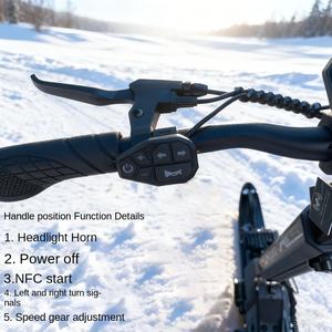 All-Terrain <strong>Snow</strong> Scooter for Mountain Climbing and Ice Fishing, CE Certified Electric <strong>Snow</strong> <strong>Bike</strong> - Product Image 4