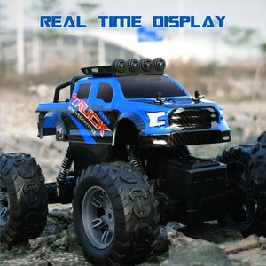Camion monstre tout-terrain RC 1/16 JJRC Q178 2,4 GHz 4x4, voiture d'escalade RC intelligente tout-terrain avec phares LED, jouets et cadeaux - Product Image 4