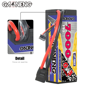 GNB GAONENG 7000MAH 3S 11.1V 140C XT90 RC แบตเตอรี่ลิโป้ 1:10 1:8 สเกล RC รถเคสแข็งแบบมีสาย - Product Image 4