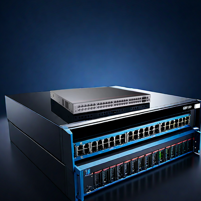 CloudEngine S6750-H36C 32 Port 40/100 Gig QSFP+ Network Switch with One Power Module