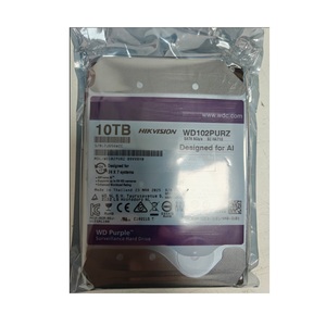Disco Duro Interno de 10 TB, Disco Duro Interno NVR Morado, SATA 6 Gb/s, 256 MB de Caché, 3.5" WD102PURZ para Monitoreo - Product Image 4