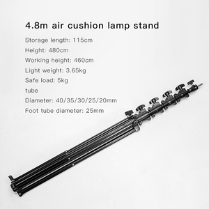 Bán buôn 4.8m ánh sáng đứng BY-4800FP nhiếp ảnh chuyên nghiệp ảnh studio ánh sáng đứng/<span class=keywords><strong>Tripod</strong></span> LED - Product Image 4