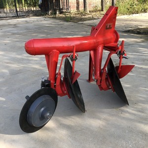 Disc Plough Farm <b>Cultivator</b> 2 Row Red High Productivity Agricultural Tilling Equipment - Product Image 1