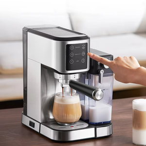 <span class=keywords><strong>Cafetera</strong></span> Nueva, <span class=keywords><strong>Recomendada</strong></span> por Baristas, con Pantalla Táctil Digital Intuitiva, <span class=keywords><strong>Cafetera</strong></span> <span class=keywords><strong>Espresso</strong></span> Comercial y Doméstica con Espumador de Leche - Product Image 3