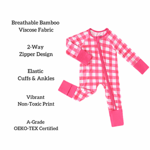 Pigiama per Neonati in Bambù a Due Pezzi, a Righe e Quadretti, Traspirante, Personalizzabile, Servizio Completo per Negozi di Articoli per Bambini - Product Image 6
