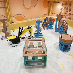 Jouet de plage et de parc pour enfants avec un grand bac à sable et un château malicieux - Équipement d'amusement éducatif - Product Image 3